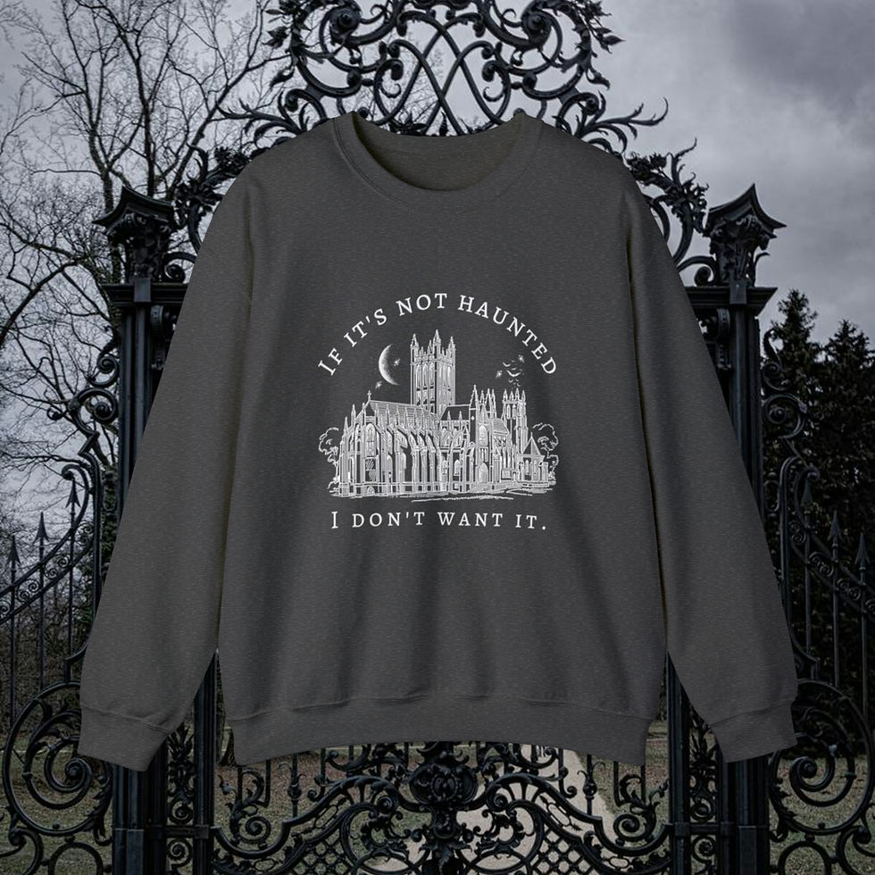 Thumbnail: Not Haunted Unisex Heavy Blend™ Crewneck Sweatshirt
