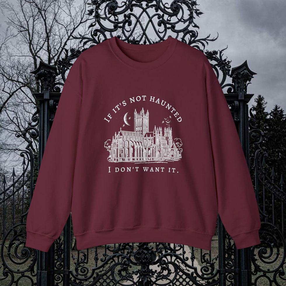 Thumbnail: Not Haunted Unisex Heavy Blend™ Crewneck Sweatshirt
