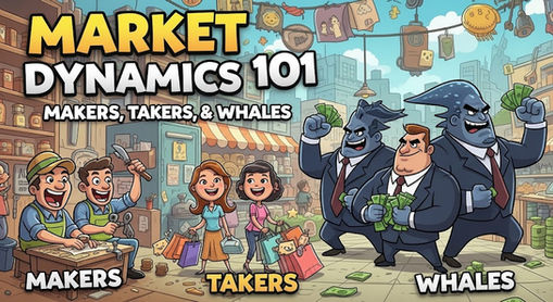 A thumbnail showing Makers, Takers, and Whales.
