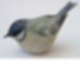 Handbuilt bird chickadee