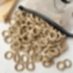 Miniaturbild: 20/50pcs Kids Elastic Hair Bands Girls Sweets Scrunchie Rubber Band for Children