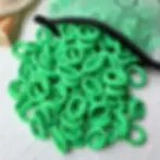 Miniaturbild: 20/50pcs Kids Elastic Hair Bands Girls Sweets Scrunchie Rubber Band for Children