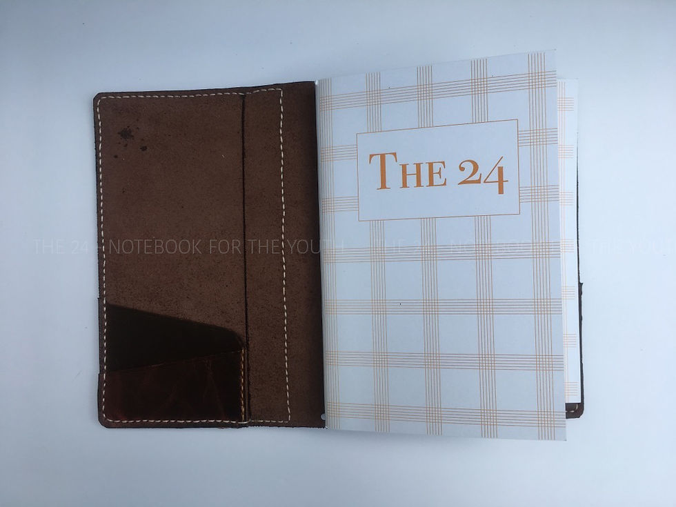 Thumbnail: Sổ Da Nâu Chocolate - B6 Size