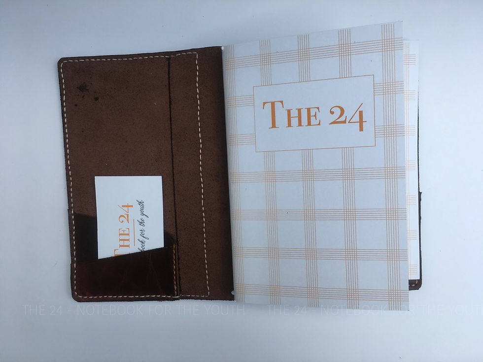 Thumbnail: Sổ Da Nâu Chocolate - B6 Size