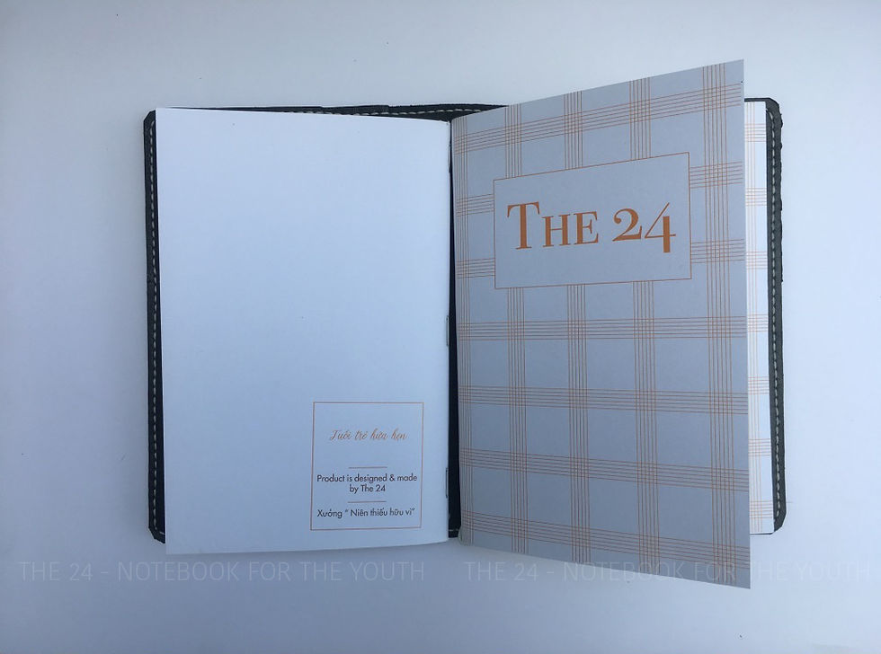 Thumbnail: Sổ Da Đen Tuyền - B6 Size