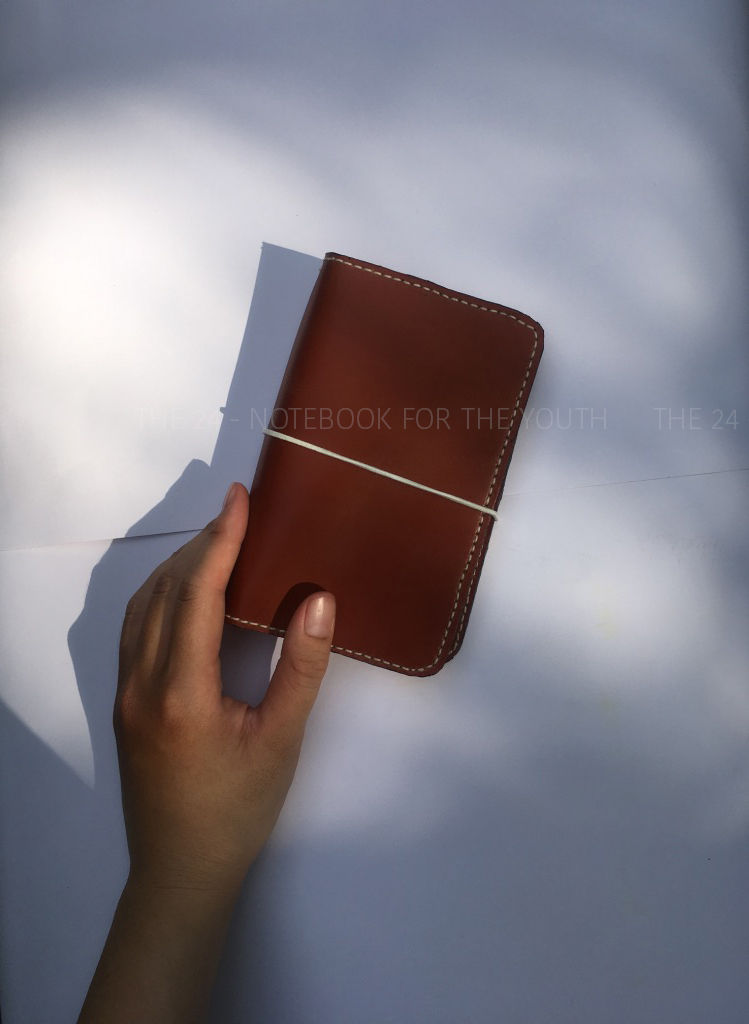 Thumbnail: Sổ Da Đỏ Rượu Vang - Pocket Size