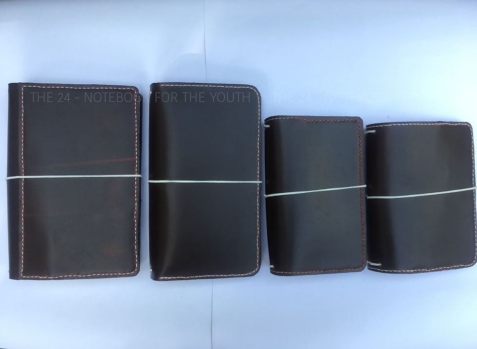 Thumbnail: Sổ Da Nâu Chocolate - B6 Size