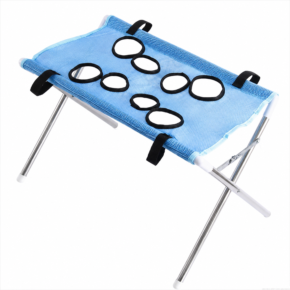 Thumbnail: Foldable Pet Grooming Hammock with Stand