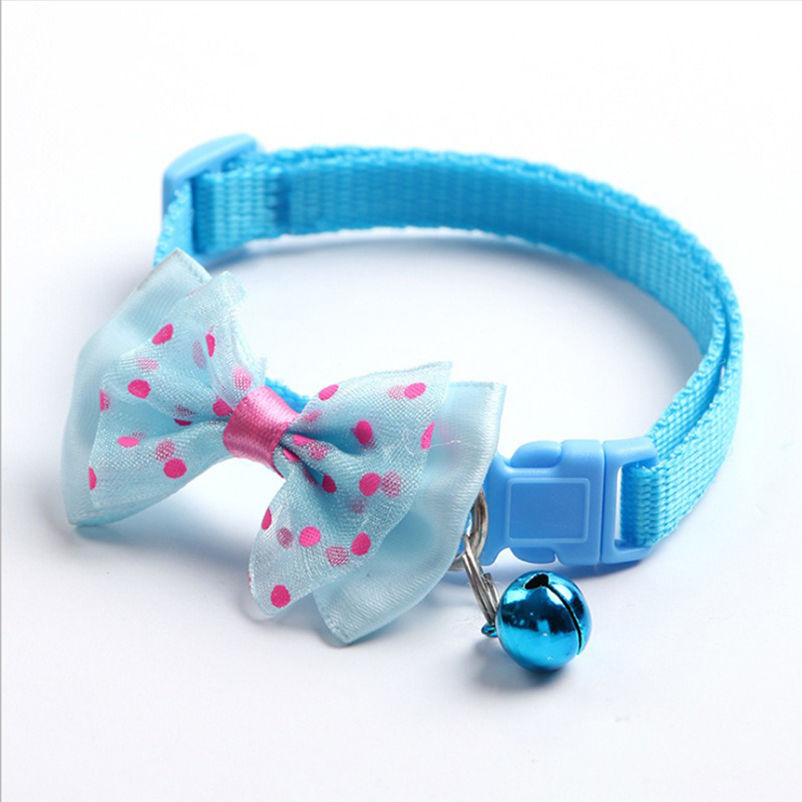 Thumbnail: Bow Tie Cat Collar with Bell