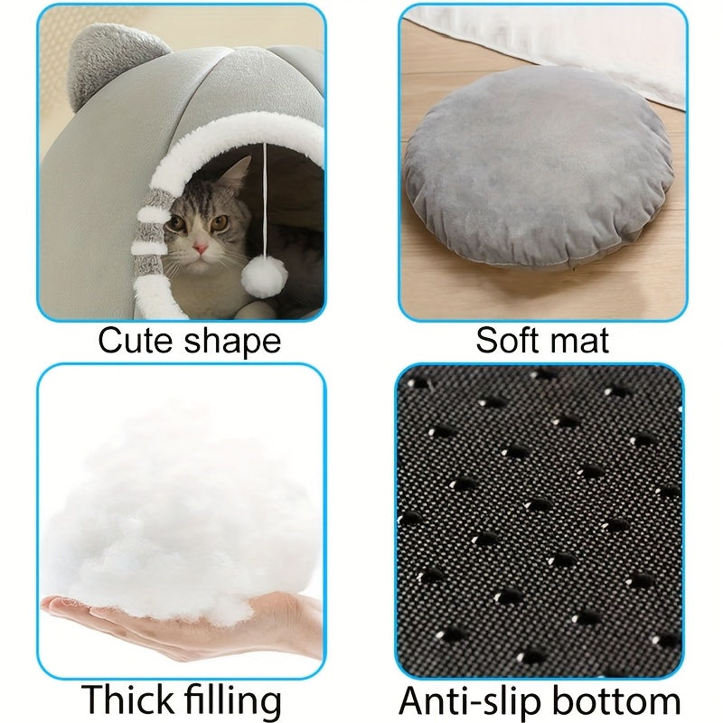Thumbnail: Cosy Cat Cave Bed