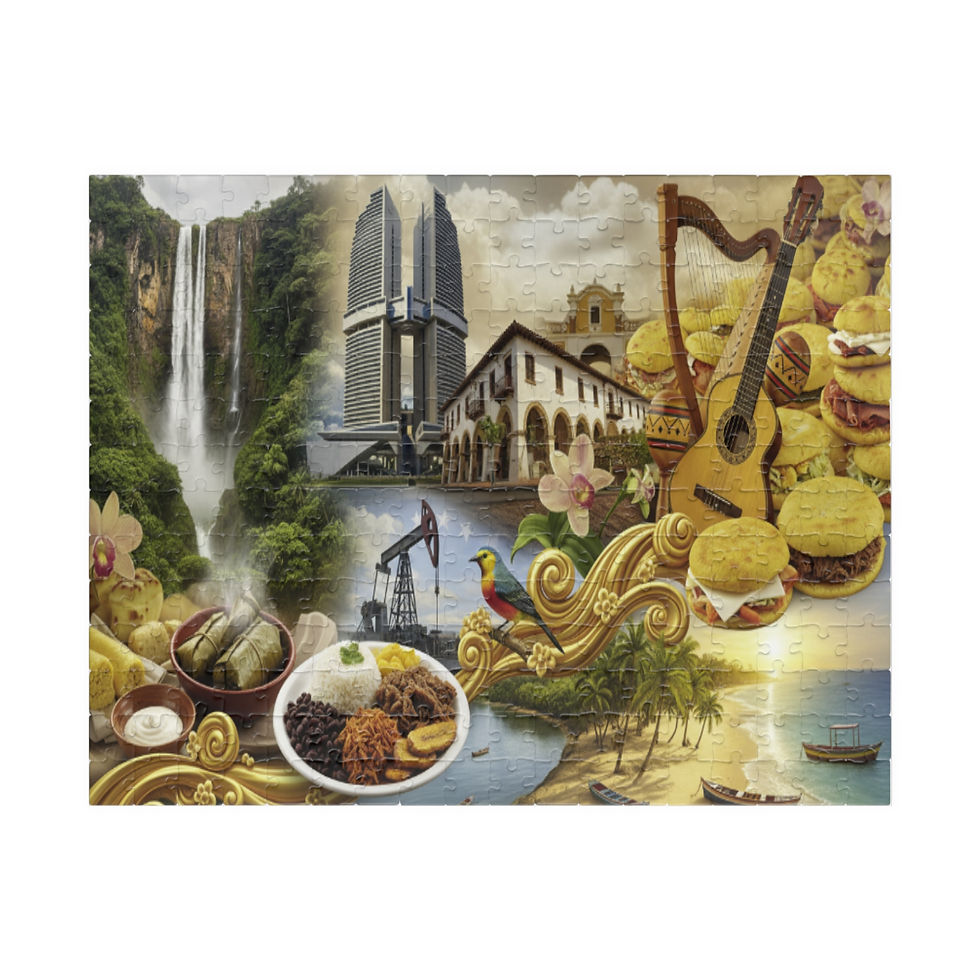 Thumbnail: Venezuela Heritage Puzzle 110, 252, 520 -Flavors, Music & Landscapes