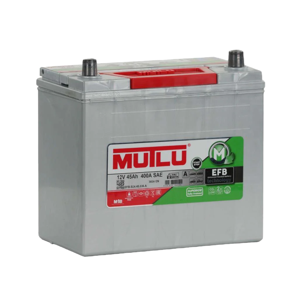 Mutlu Akü 12V 45Ah EFB