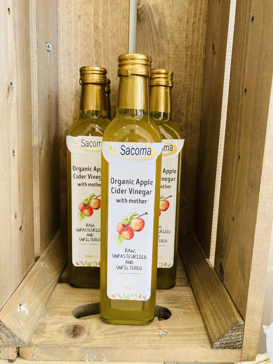 Organic Apple Cider Vinegar with the Mother 500ml