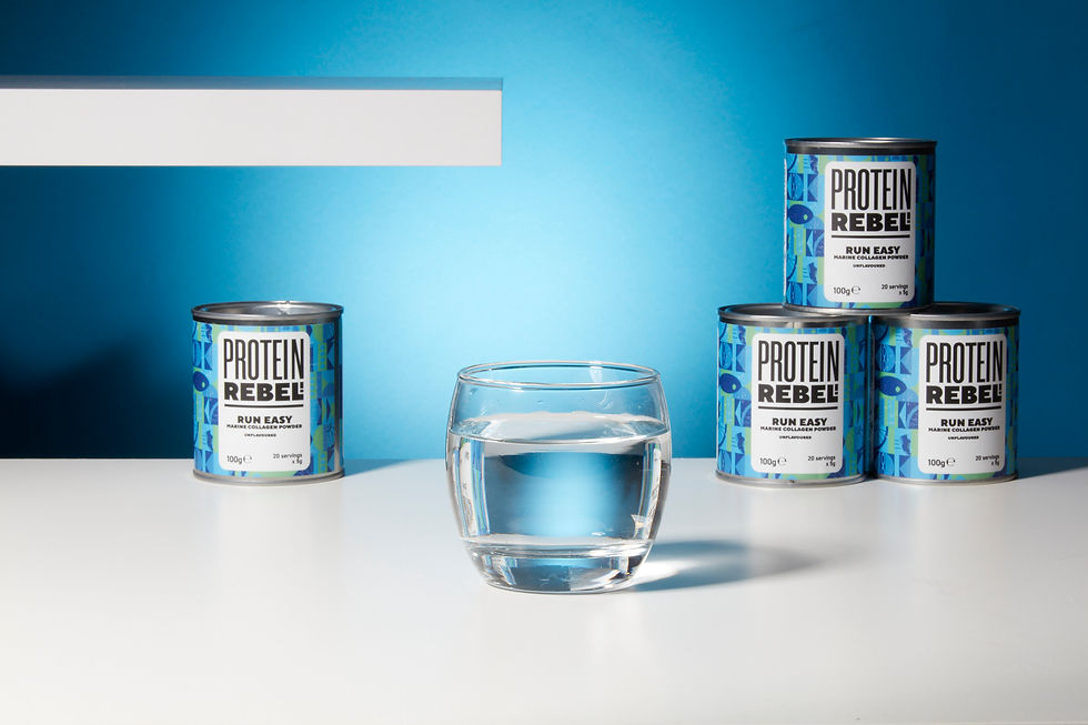 Thumbnail: RUN EASY - Marine Collagen Peptides Powder Unflavoured  100 grams