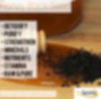 Black Seed Raw Honey - 1kg