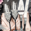 Thumbnail: Black Cake Serving Set with Toasting Cups