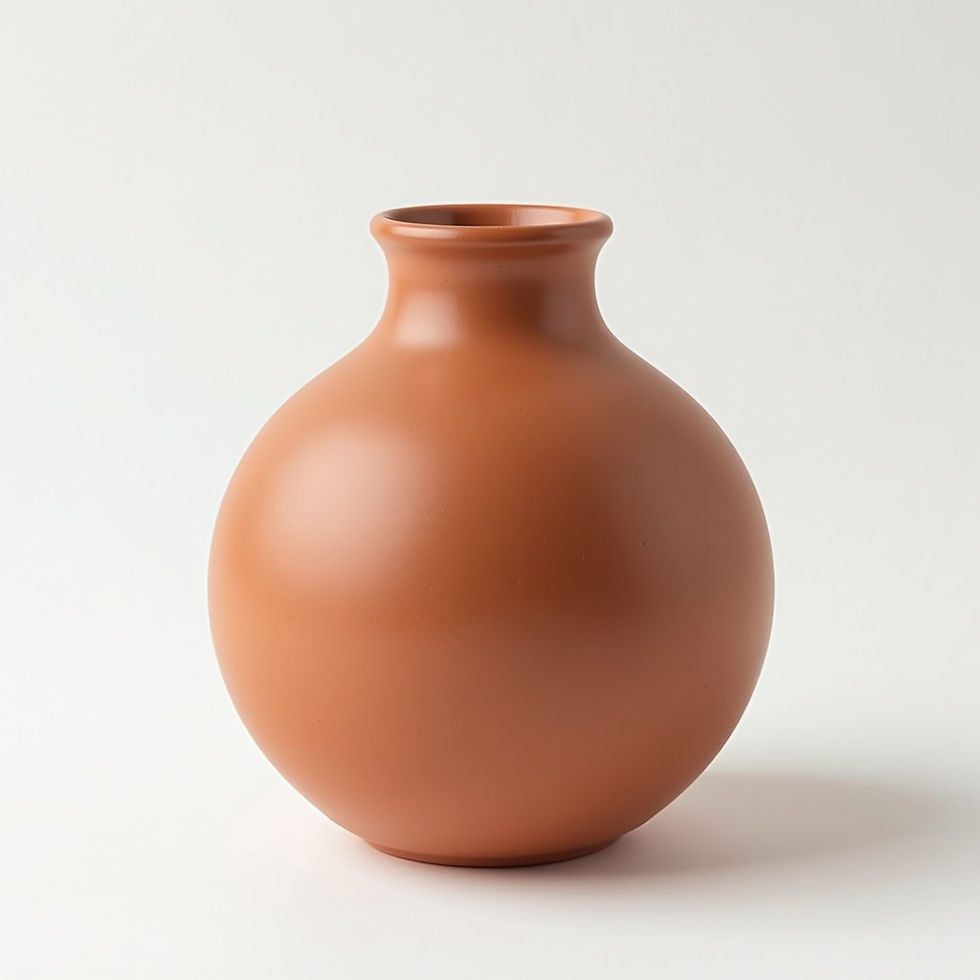 Ceramic Terracotta Vase