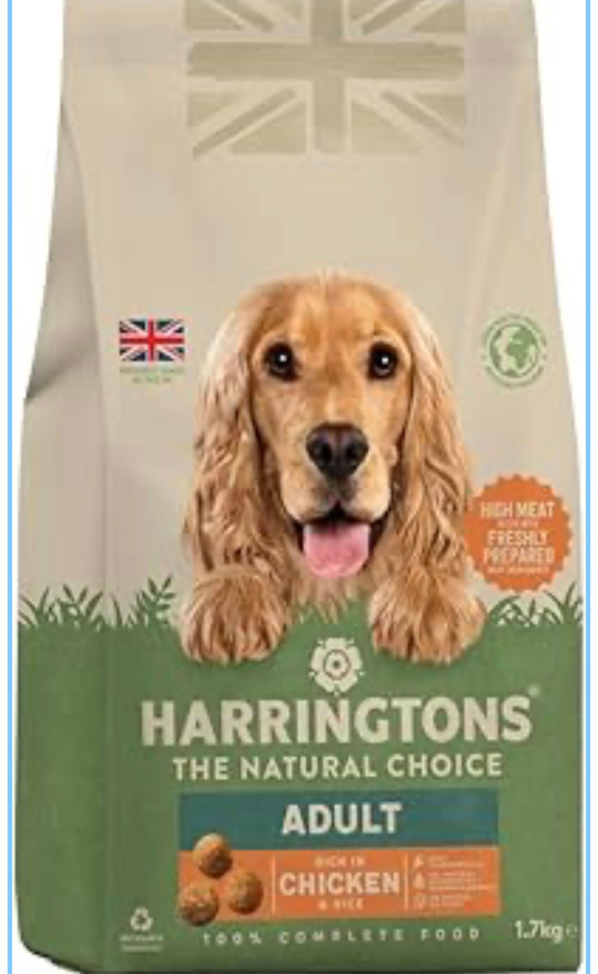 Harringtons Dry Adult Dog Food, Chicken & Rice