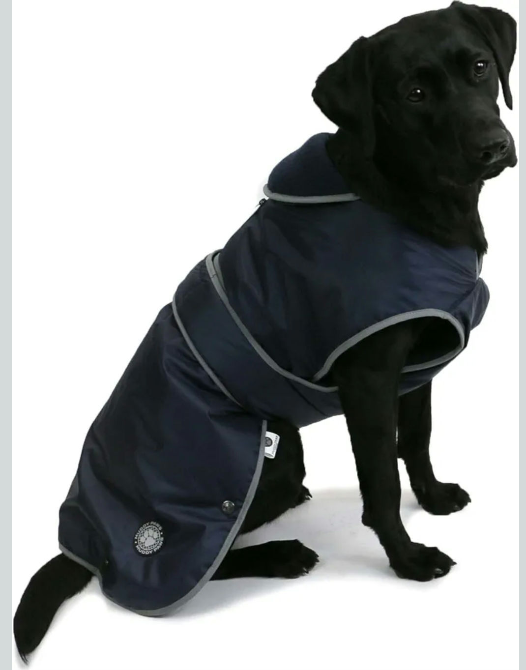 Ancol Stormguard Dog Coat Chest Protector Navy Large - 31307