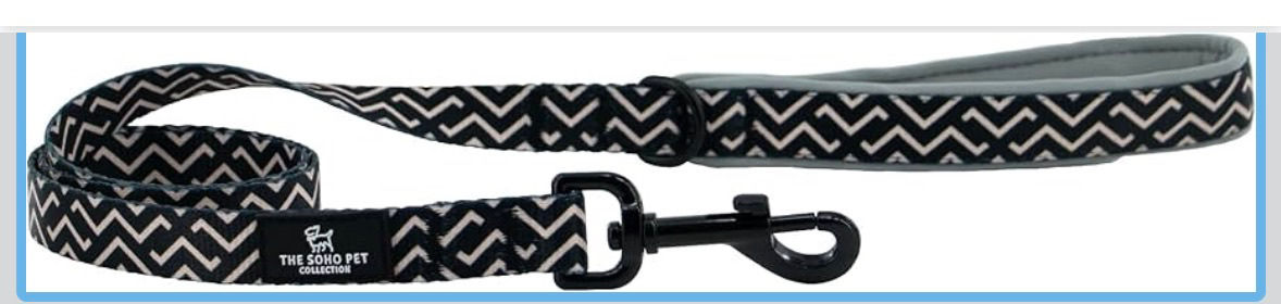Ancol Zigzag Patterned Lead