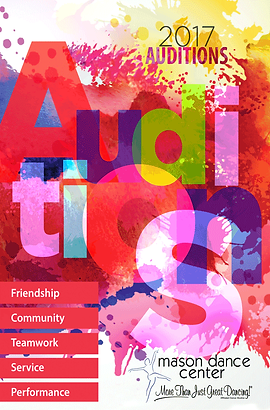 2017 PG Auditions Brochure