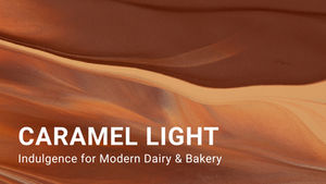 Caramel Light Flavor – Indulgence for Modern Dairy & Bakery