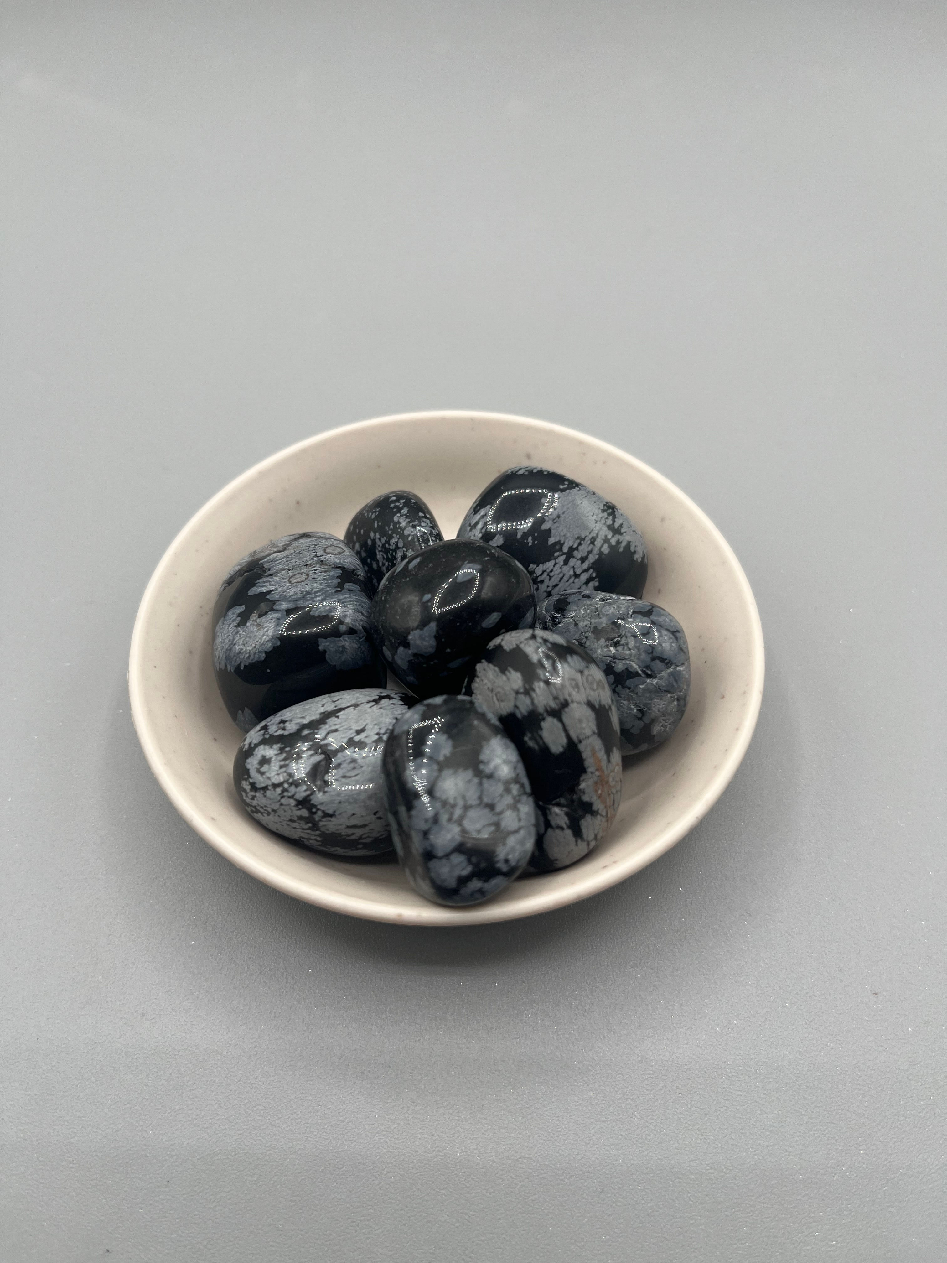 Snowflake Obsidian Tumble 