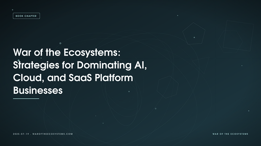 Chapter 11: AI, the New Strategic Weapon - Mastering Strategic AI Ecosystems for Decisive Competitive Advantage