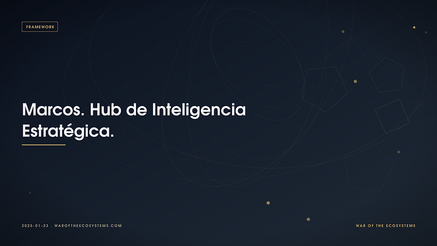 Marcos Hub De Inteligencia Estratégica