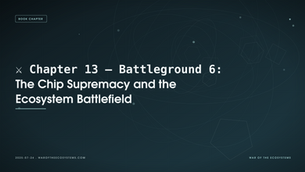 ⚔️ Chapter 13 – Battleground 6: The Chip Supremacy and the Ecosystem Battlefield