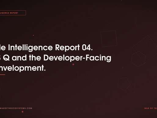 Battle Intelligence Report 04. AWS Q and the Developer-Facing AI Envelopment.