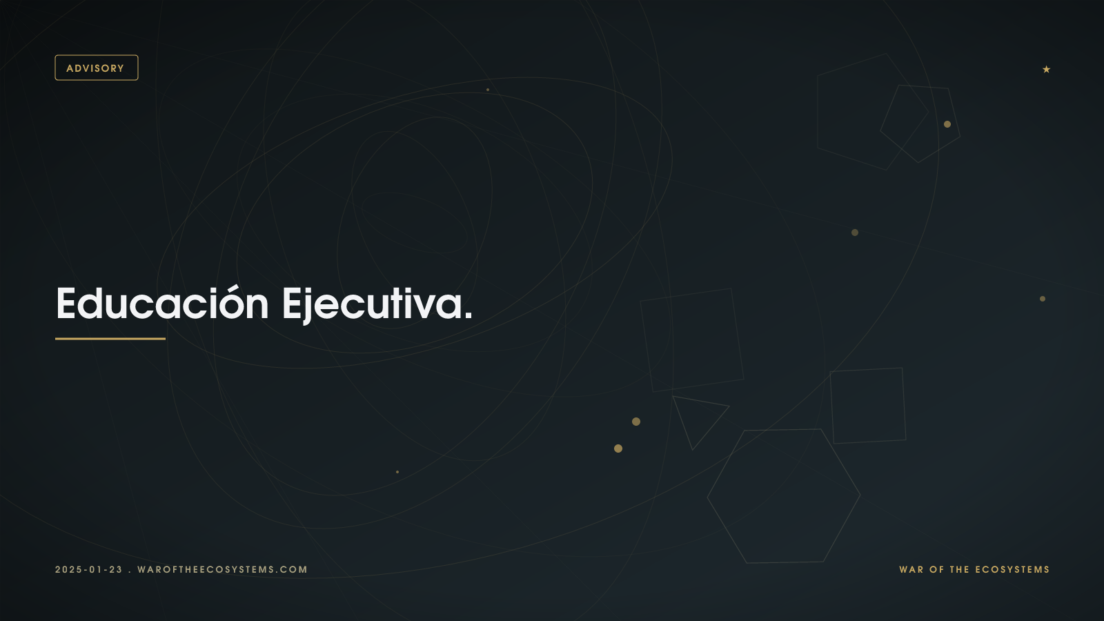 Educación Ejecutiva.