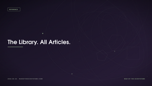 The Library. All Articles.