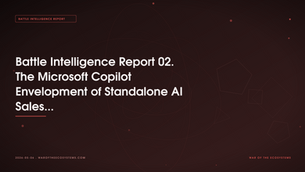 Battle Intelligence Report 02. The Microsoft Copilot Envelopment of Standalone AI Sales Tools.