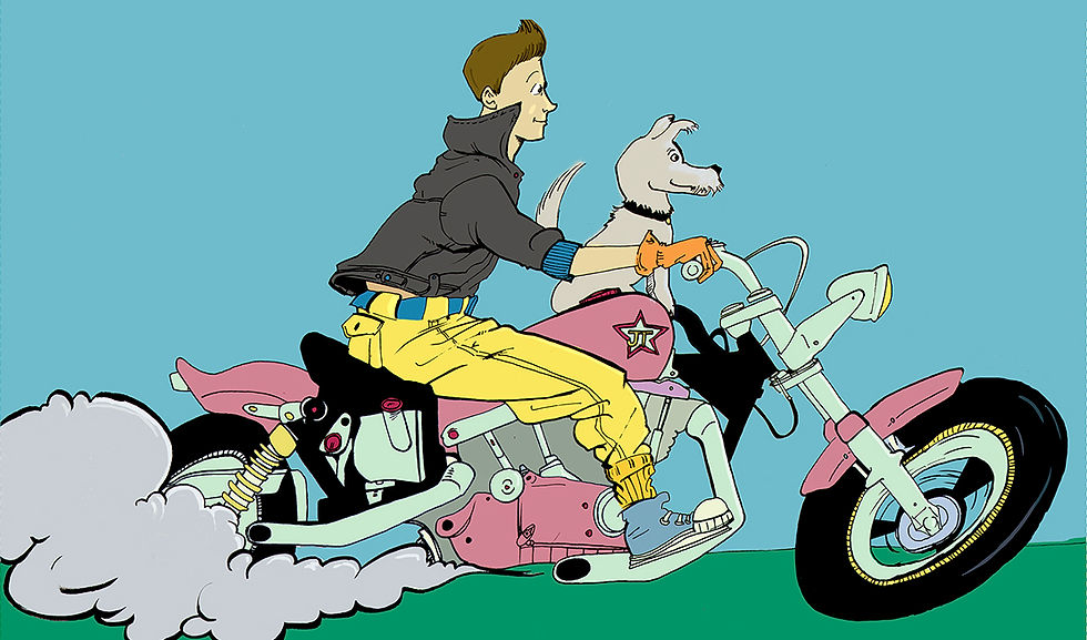 Cartooning and the Graphic Novel with Jack Turnbull (Ages 12-16)