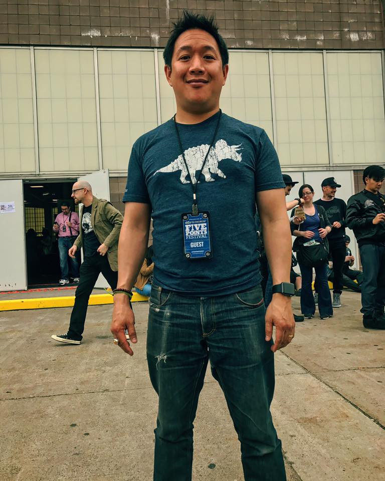 Ming Chen, comic book man!