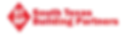 The South Texas Building Partners logo in bright red letters.
