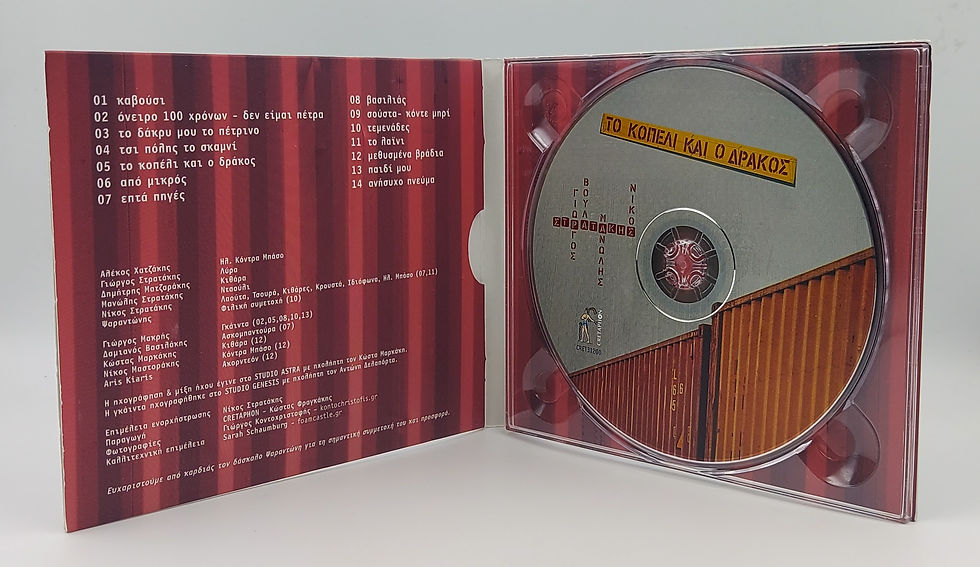 Thumbnail: CD THE BOY AND THE DRAGON - George and Nikos Stratakis