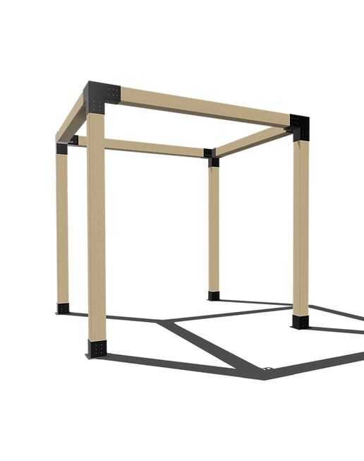 Sol - Simple wooden pergolas, easy assembly