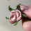 Thumbnail: Rose Bud with ThreePetals. Irish Crochet Motif.