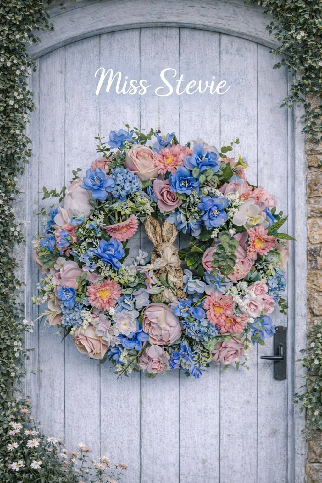 Miss Stevie Artificial Wreath