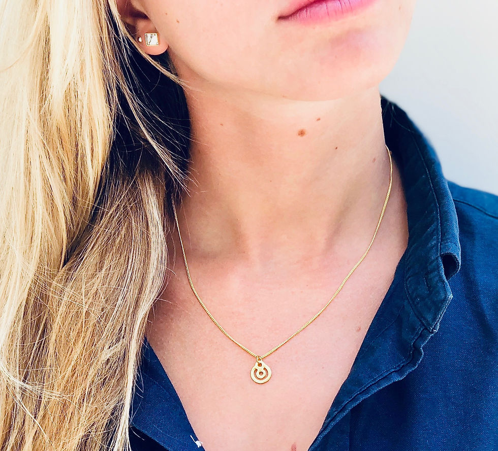 Thumbnail: BeYou Energetic Pendant Golden XS