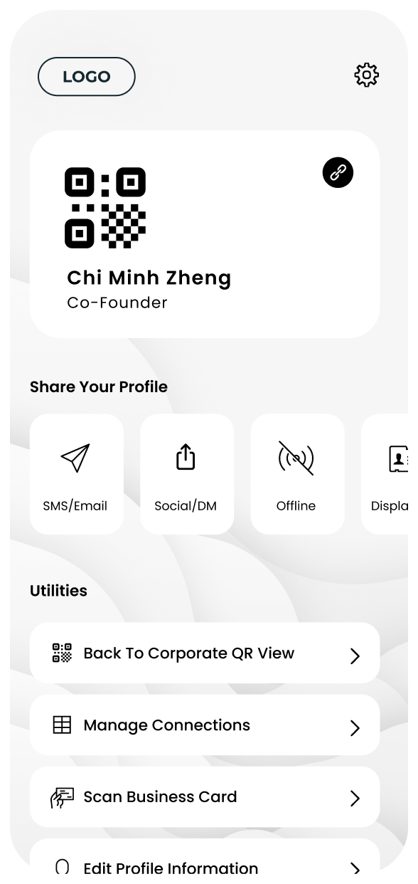 Digital Business Card App