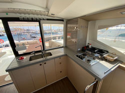 CATAMARAN CHARTER IBIZA MALLORCA FP40 HOLIDAY WEEKLY BOAT RENTAL