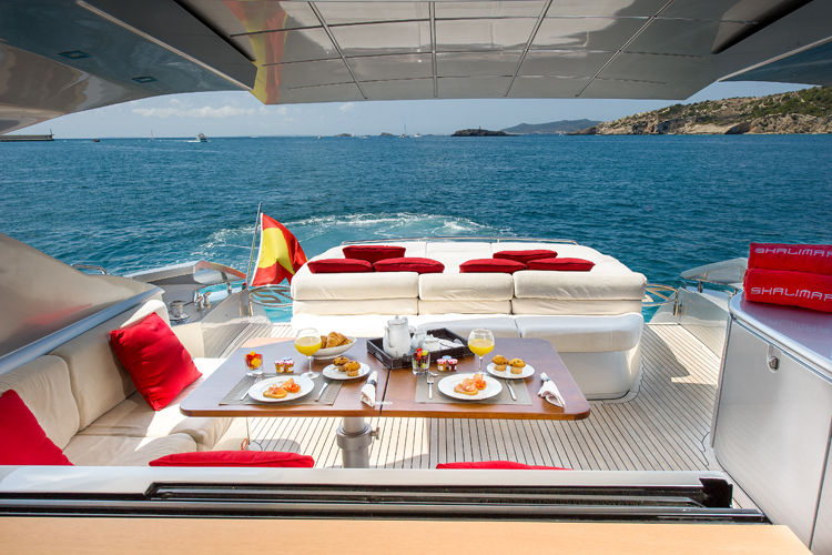 PERSHING 72 RENTAL IBIZA MALLORCA