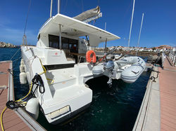 CATAMARAN CHARTER IBIZA MALLORCA FP40 HOLIDAY WEEKLY BOAT RENTAL