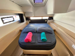CATAMARAN CHARTER IBIZA MALLORCA FP40 HOLIDAY WEEKLY BOAT RENTAL