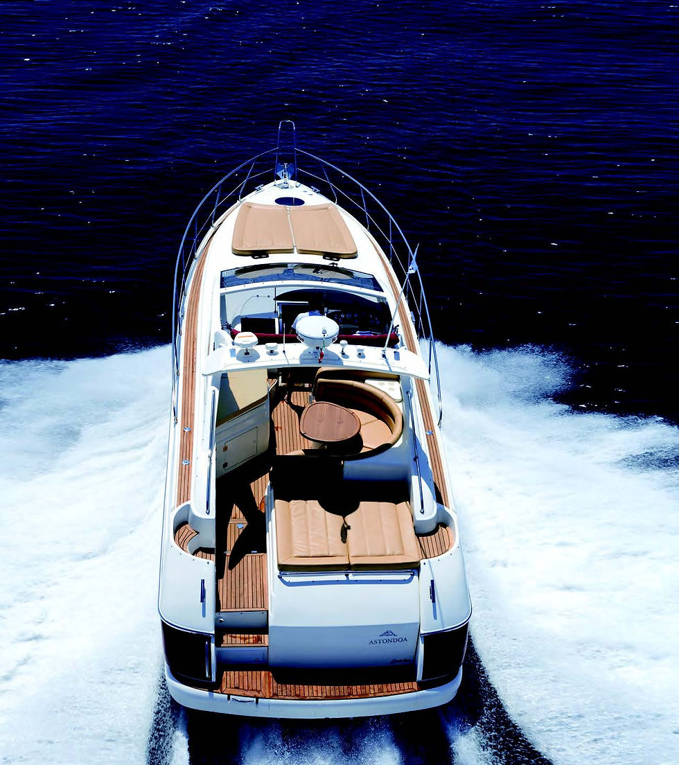 YACHT RENTAL IBIZA ASTONDOA 40 OPEN