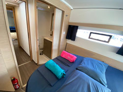 CATAMARAN CHARTER IBIZA MALLORCA FP40 HOLIDAY WEEKLY BOAT RENTAL