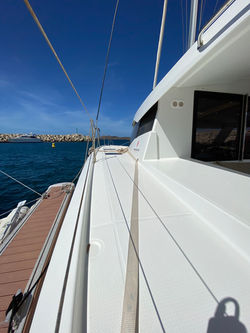 CATAMARAN CHARTER IBIZA MALLORCA FP40 HOLIDAY WEEKLY BOAT RENTAL